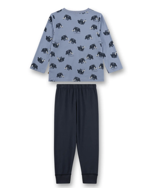 Sanetta - Schlafanzug Mammut blau